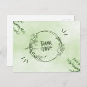 Dank voor  briefkaart (Voorkant / Achterkant)