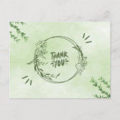 Dank voor  briefkaart (Voorkant)