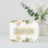 Dank voor  briefkaart (Staand voorkant)