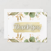 Dank voor  briefkaart (Voorkant / Achterkant)