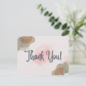 Dank voor  briefkaart (Staand voorkant)