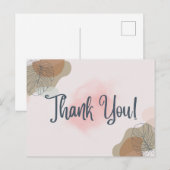 Dank voor  briefkaart (Voorkant / Achterkant)