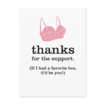 Dank voor de Steun / Broekgrap Bedankt