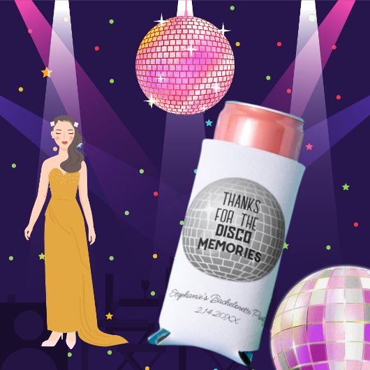 Dank Voor Discoherinneringen Verloofde Seltzer Blikjeskoeler