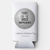 Dank Voor Discoherinneringen Verloofde Seltzer Blikjeskoeler (Achterkant)