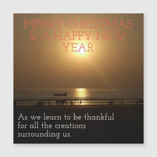 Dank voor Prettig kerstfeest Gelukkig nieuwjaar (Voorkant)