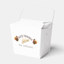 Dank Voor Resterende Eten Bedankdoosjes