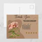  dank voor uw kaart (Voorkant / Achterkant)