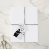 Dankbaar aan de leraar cadeaulabel (Met Touw)