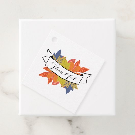 dankbaar bedankjes labels (In situ)