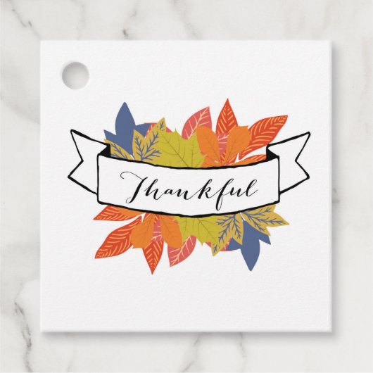 dankbaar bedankjes labels (Voorkant)