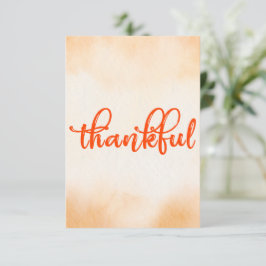 dankbaar bedankkaart