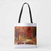 Dankbaar blijven Canvas tas (Voorkant)