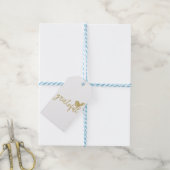 dankbaar cadeaulabel (Met Touw)