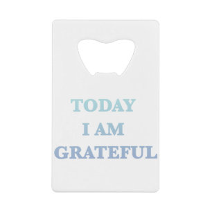 Dankbaar Creditkaart Flessenopener