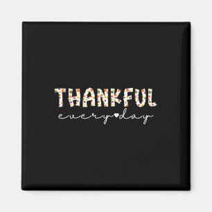 Dankbaar Dagelijkse Herfst Verlaat Thanksgiving He Magneet