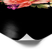 Dankbaar dankbaar gezegend Christelijk vrouwengelo Perfect Poster (Hoek)