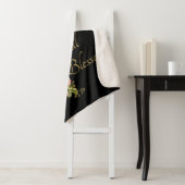 Dankbaar dankbaar gezegend Christelijk vrouwengelo Sherpa Deken (In situ)