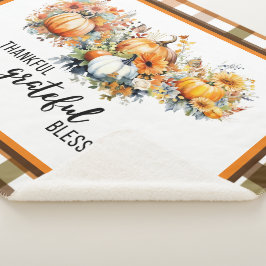 Dankbaar, dankbaar, gezegend grote sherpa deken