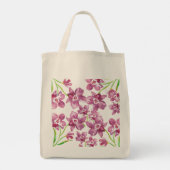 Dankbaar, dankbaar, gezegend met bloemen tote bag (Achterkant)