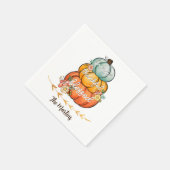 Dankbaar, dankbaar, gezegend Thanksgiving servette Servet (Hoek)