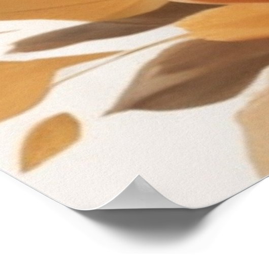 Dankbaar, dankbaar, gezegend Wall Art Design Poster (Hoek)