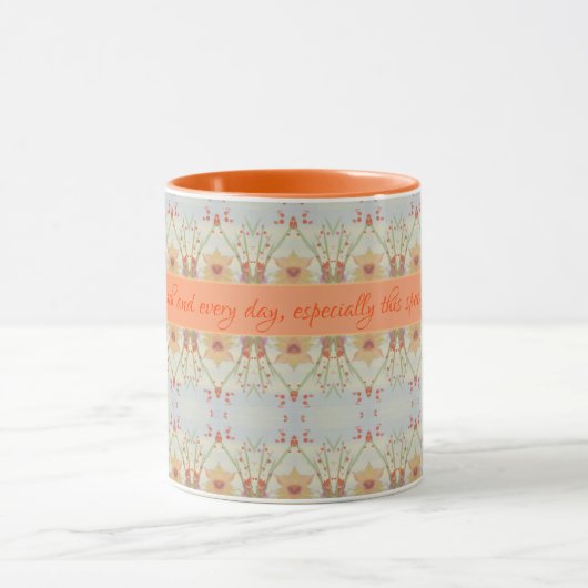 Dankbaar Designer Koffie Mok (Midden)