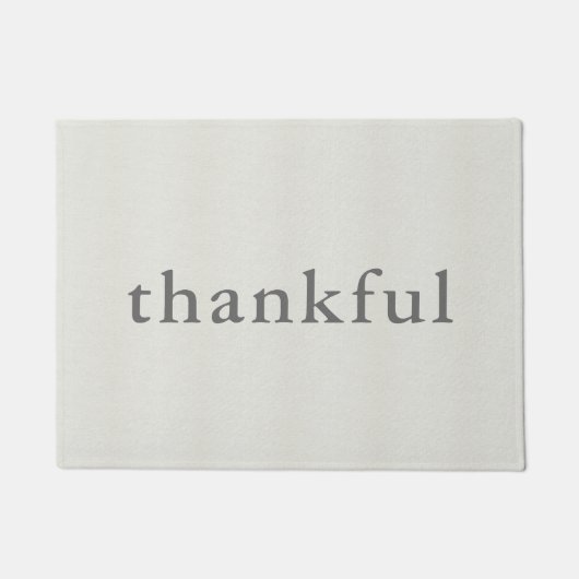 dankbaar deurmat (Voorkant)