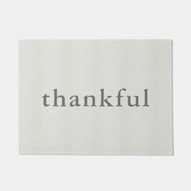 dankbaar deurmat (Voorkant)