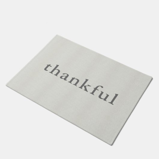 dankbaar deurmat (Schuin)