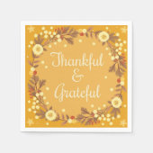 Dankbaar en Erkentelijk Servet (Voorkant)