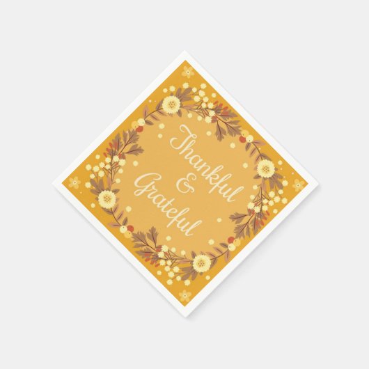 Dankbaar en Erkentelijk Servet (Hoek)