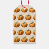 Dankbaar en Erkentelijk Thanksgiving-hangertje Cadeaulabel (Achterkant)