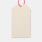 Dankbaar en Erkentelijk Thanksgiving Pompoen Label Cadeaulabel (Achterkant)