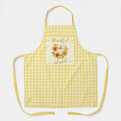 Dankbaar en gezegend pompoen | Herfst Thanksgiving Schort (Voorkant)