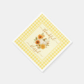 Dankbaar en gezegend pompoen | Herfst Thanksgiving Servet (Hoek)