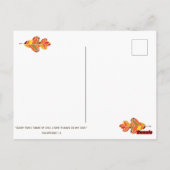 Dankbaar Erkentelijk Gezegend Kerstmis Bijbelvers Briefkaart (Achterkant)