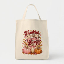 Dankbaar Erkentelijk Pastel en Gezegend Thanksgivi