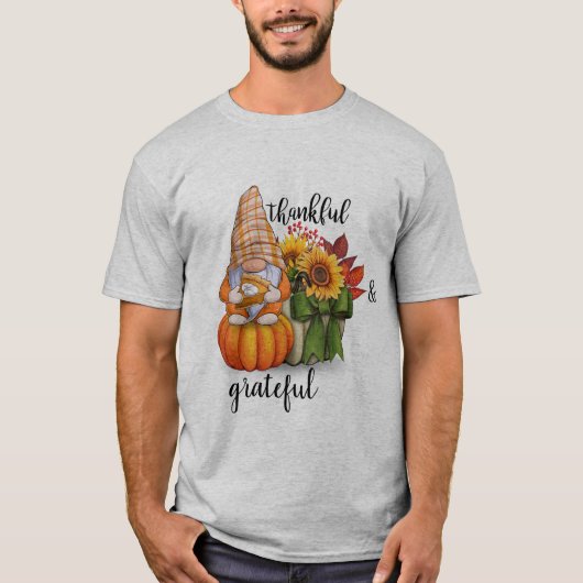 Dankbaar & erkentelijk t-shirt (Voorkant)