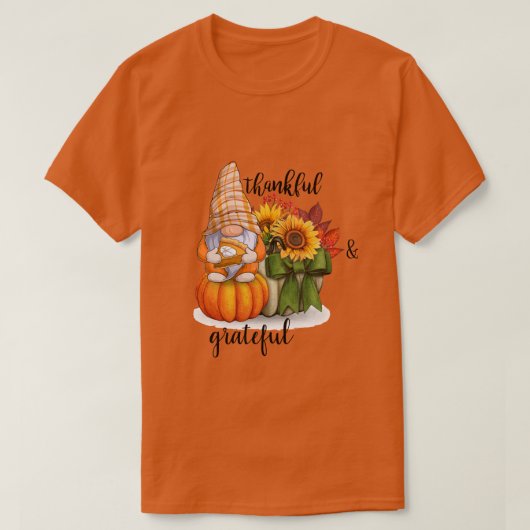 Dankbaar & erkentelijk t-shirt (Design voorkant)