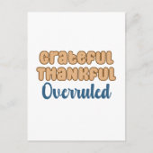 Dankbaar Erkentelijk Verworpen Advocaat Citaat Briefkaart (Voorkant)