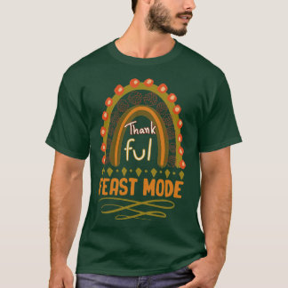 dankbaar feest modus voor Bedankt geven T-shirt