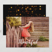 dankbaar feestdagenkaart (Voorkant / Achterkant)