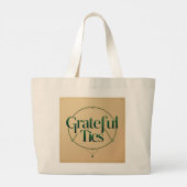 Dankbaar Fiesta Grote Tote Bag (Achterkant)
