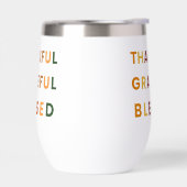 Dankbaar Gelukkig Gezegend - Herfstkleuren Stemloo (Links)