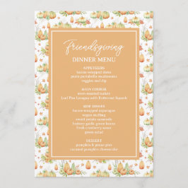 Dankbaar Gelukkig Gezegend Minimalistisch Vriendsg Menu