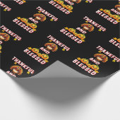 Dankbaar Gezegend 23 US Maple November Thanksgivin Cadeaupapier (Hoek)