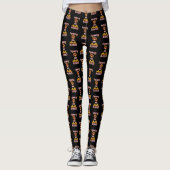 Dankbaar Gezegend 23 US Maple November Thanksgivin Leggings (Voorkant)