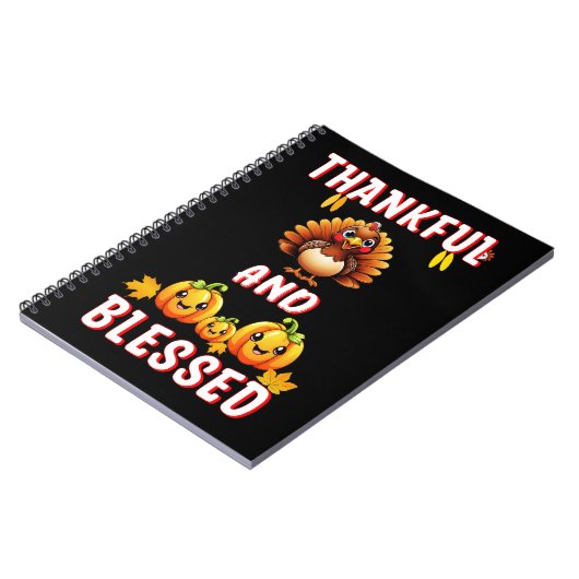 Dankbaar Gezegend 23 US Maple November Thanksgivin Notitieboek (Linkerzijde)