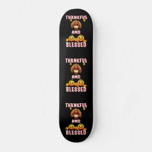 Dankbaar Gezegend 23 US Maple November Thanksgivin Persoonlijk Skateboard
